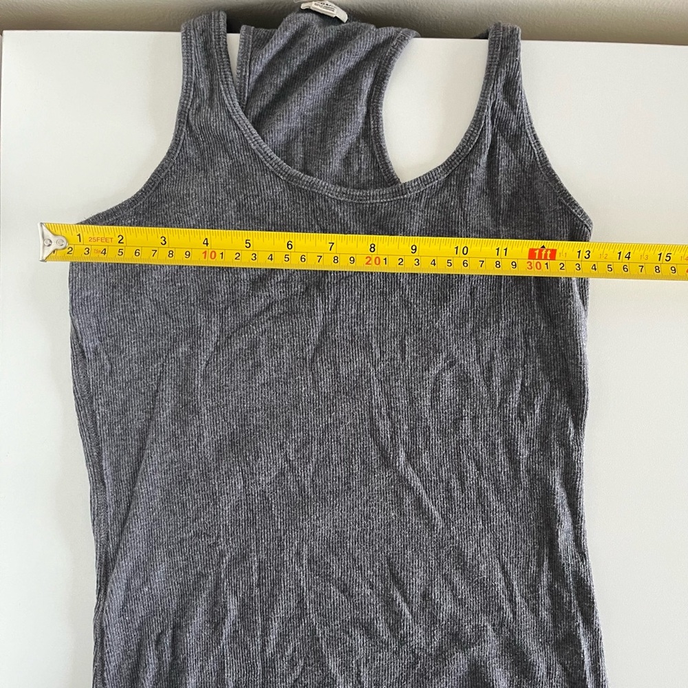 Garage Longline Ribbed Tank - Picture 2 of 5